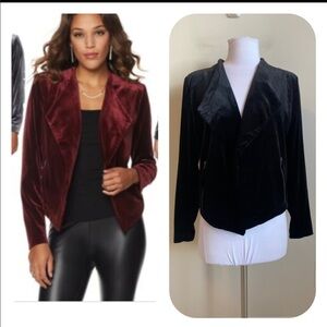 Lysse Black Velvet Leigh Jacket